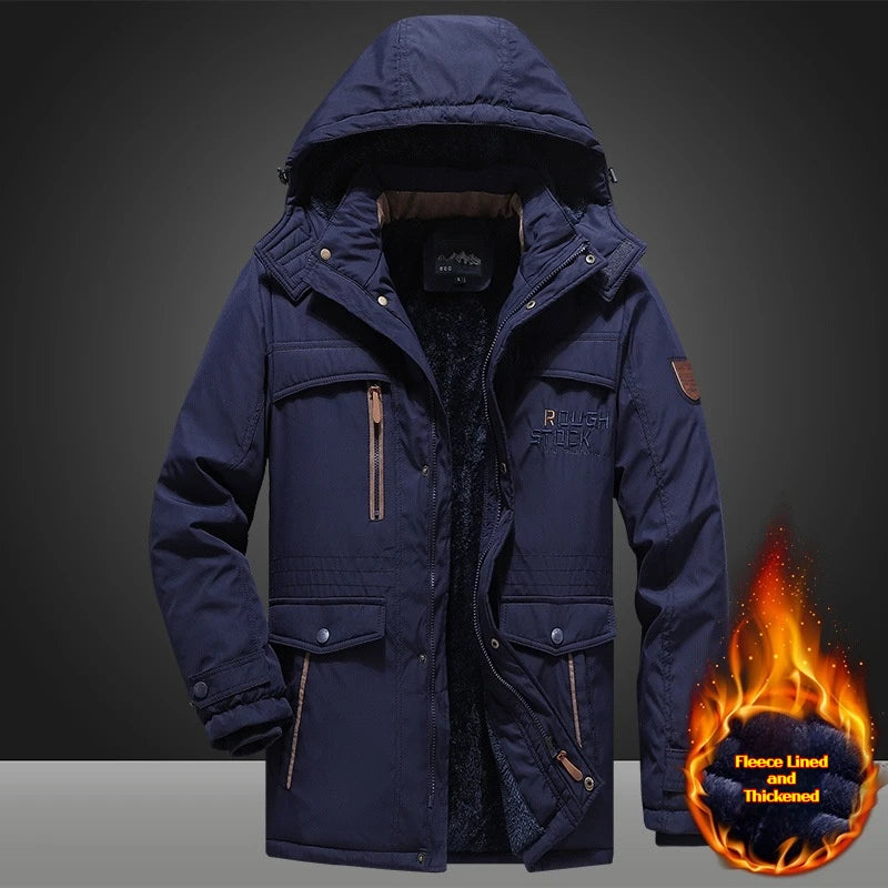 NORDENN™ ArcticTherm Parka – Gewatteerde Winterjas voor Heren | Winddicht & Warm Outdoorjack