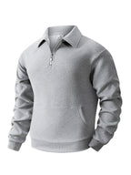 NORDENN™ Premium Zip Sweatshirt – Warme Herensweater met Hoge Kraag | Comfortabel & Stijlvol