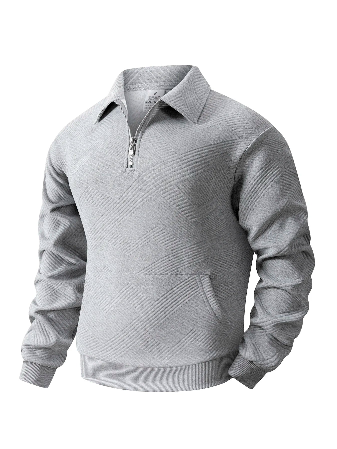 NORDENN™ Premium Zip Sweatshirt – Warme Herensweater met Hoge Kraag | Comfortabel & Stijlvol