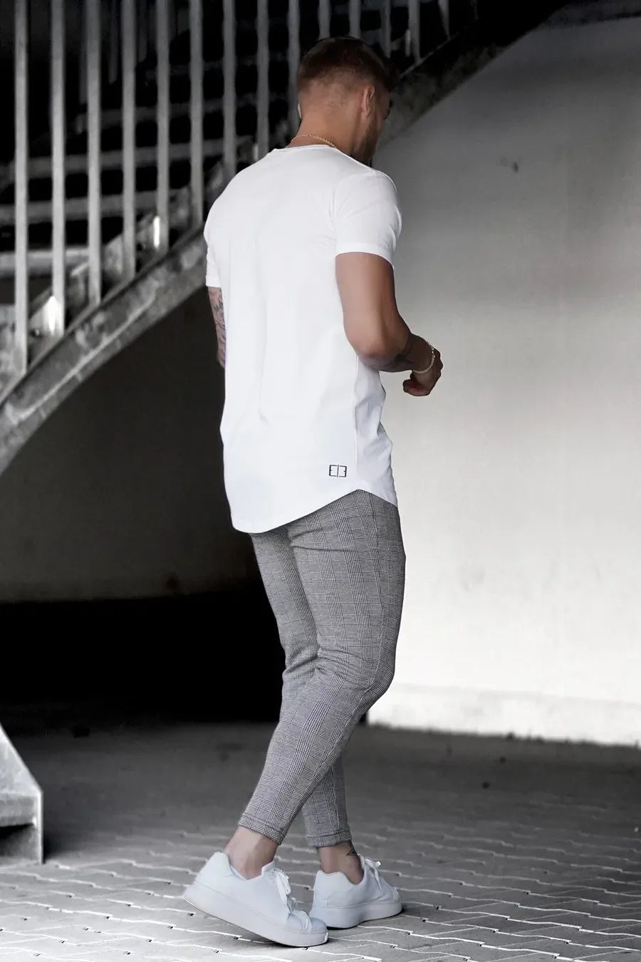 NORDENN™ PlaidFlex Pants – Geruite Slim Fit Broek voor Heren | Zakelijke Streetwear Look