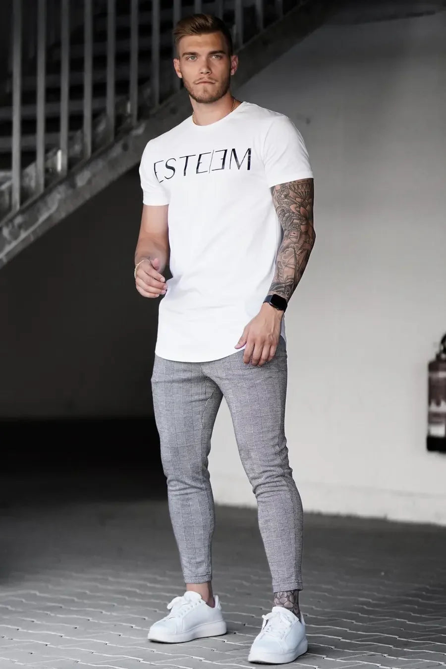 NORDENN™ PlaidFlex Pants – Geruite Slim Fit Broek voor Heren | Zakelijke Streetwear Look