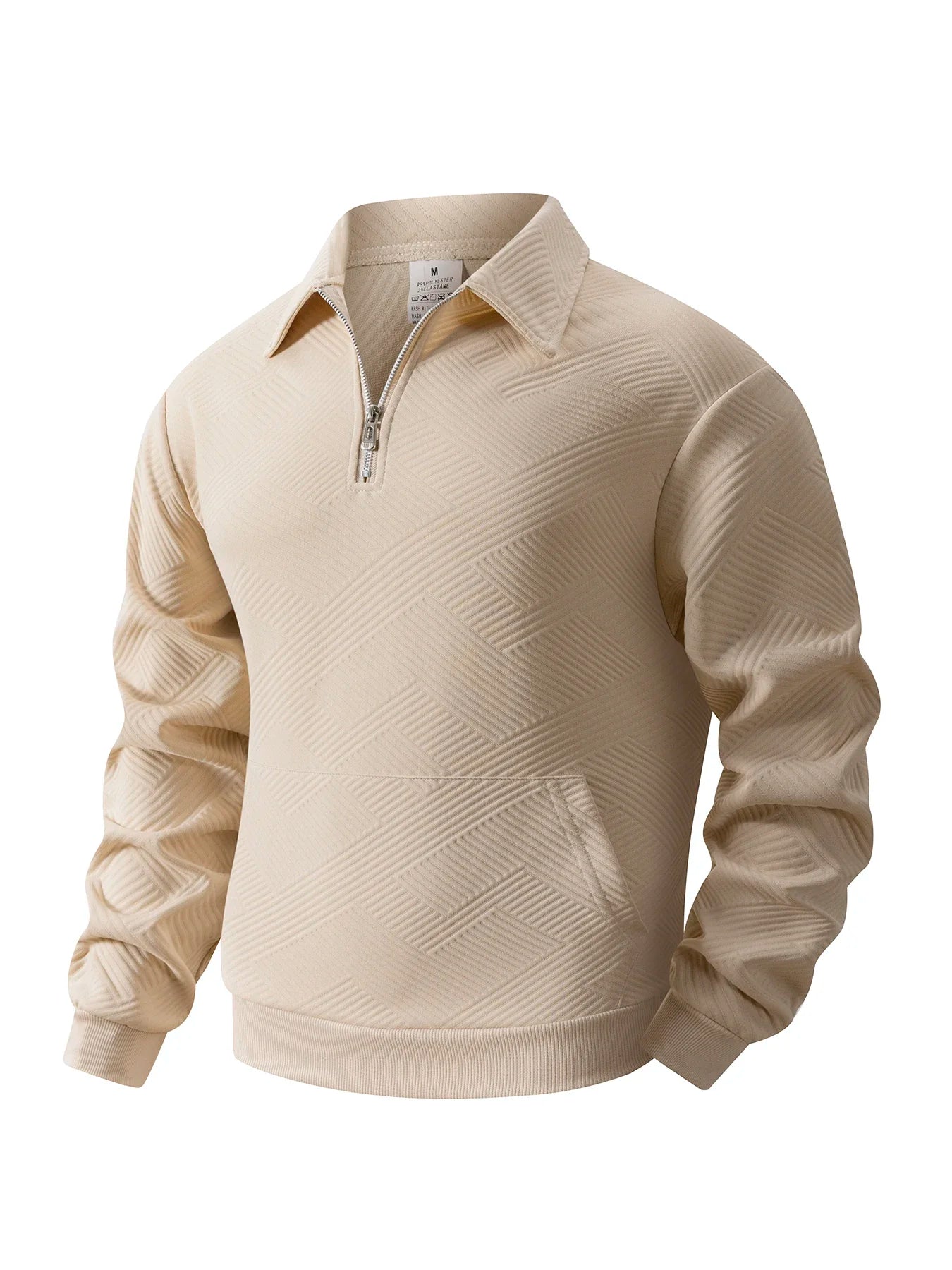 NORDENN™ Premium Zip Sweatshirt – Warme Herensweater met Hoge Kraag | Comfortabel & Stijlvol