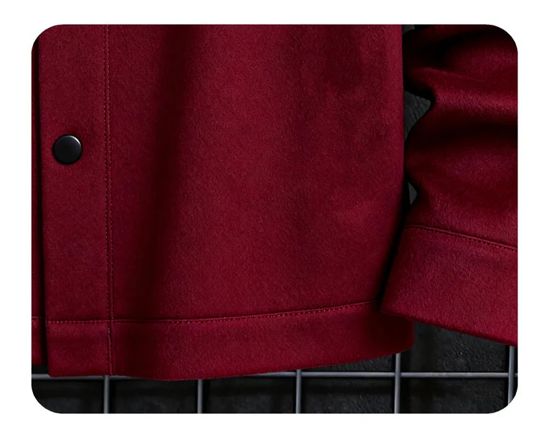 NORDENN™ Nordic Wool Jacket – Korte Winterjas voor Heren | Zakelijke Cardigan met Klassieke Look