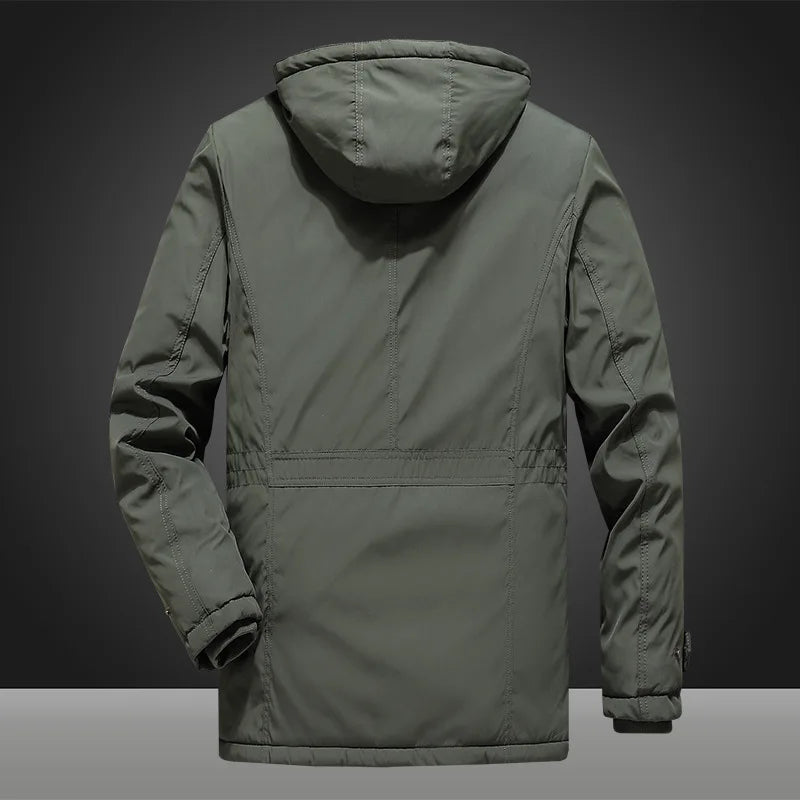 NORDENN™ ArcticTherm Parka – Gewatteerde Winterjas voor Heren | Winddicht & Warm Outdoorjack