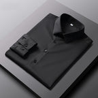 NORDENN™ IronFree Business Shirt – Strijkvrij Overhemd voor Heren | Lange Mouwen & Slim Fit