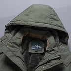 NORDENN™ ArcticTherm Parka – Gewatteerde Winterjas voor Heren | Winddicht & Warm Outdoorjack